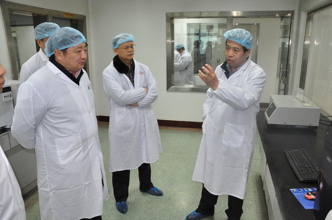 中共安國(guó)市委書記韓占山來(lái)我公司考察